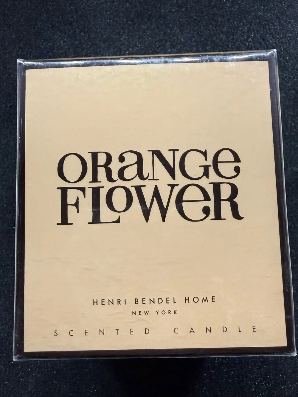 *NIB*HENRI BENDEL HOME NEW YORK Scented Candle, Orange Flower - 10 oz.